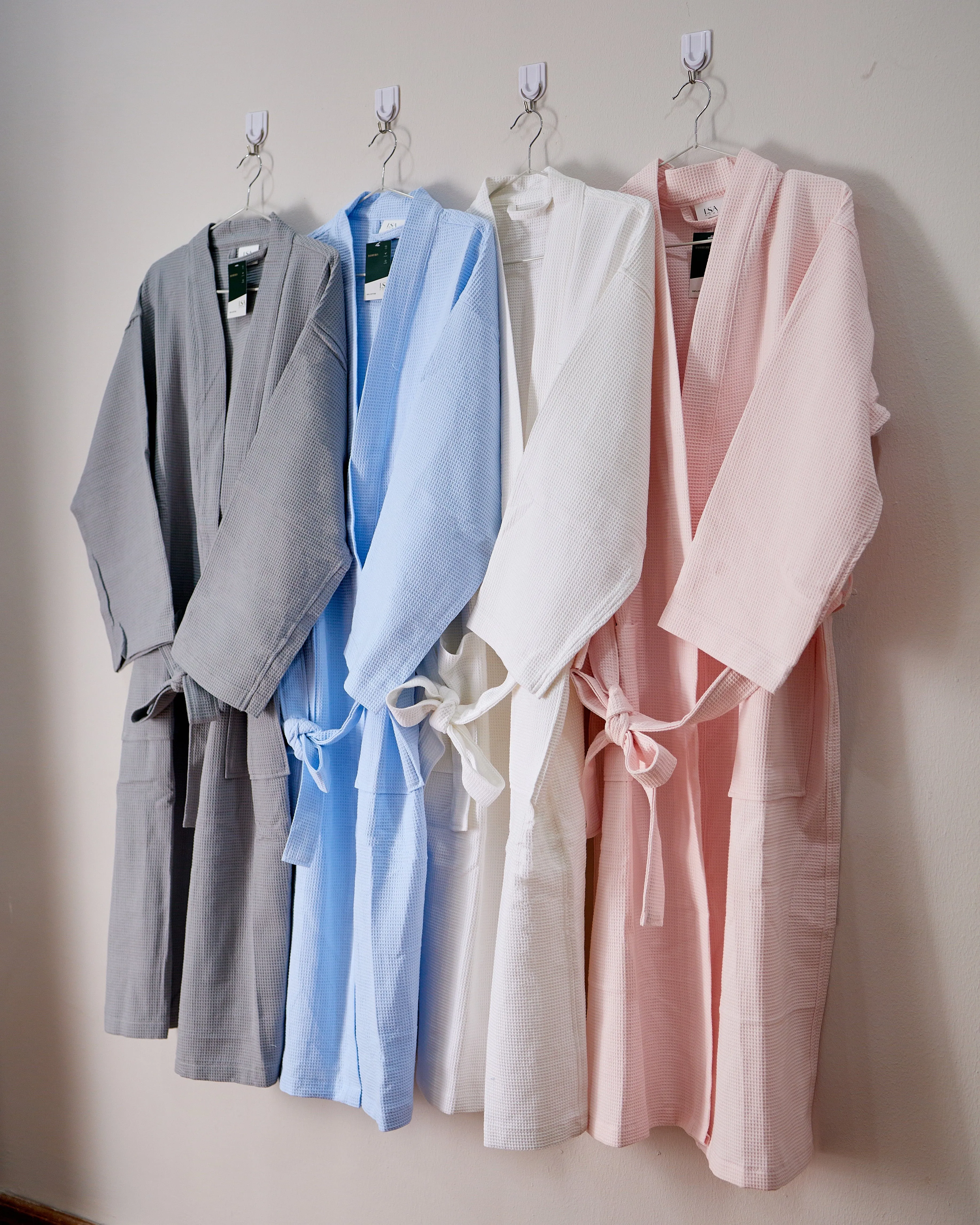 Waffle Cotton Bathrobe