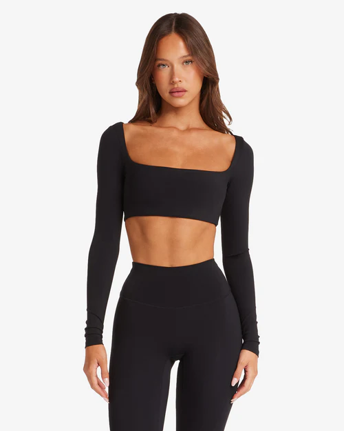 Freedom Scoop Long Sleeve Crop