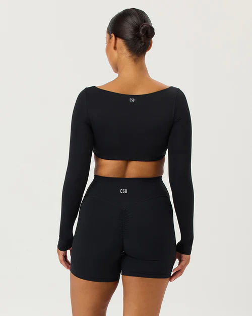 Freedom Scoop Long Sleeve Crop