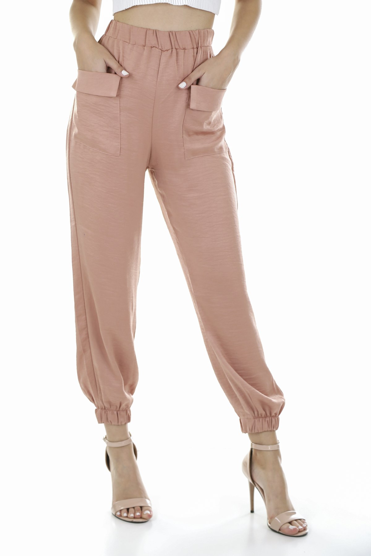 Nia High-Rise Wide-Leg Trousers