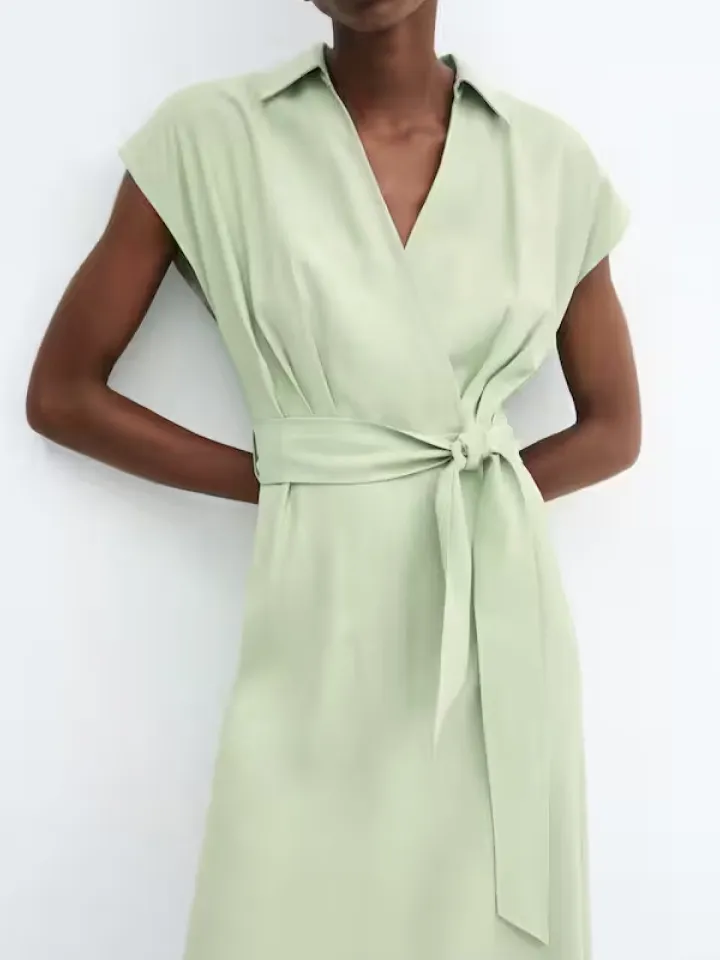 Belt Wrap Dress