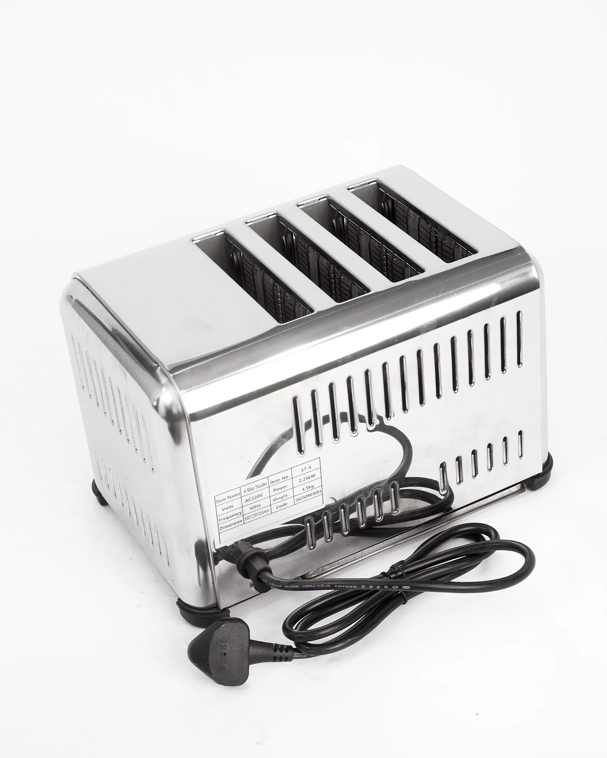 4 Slices Toaster