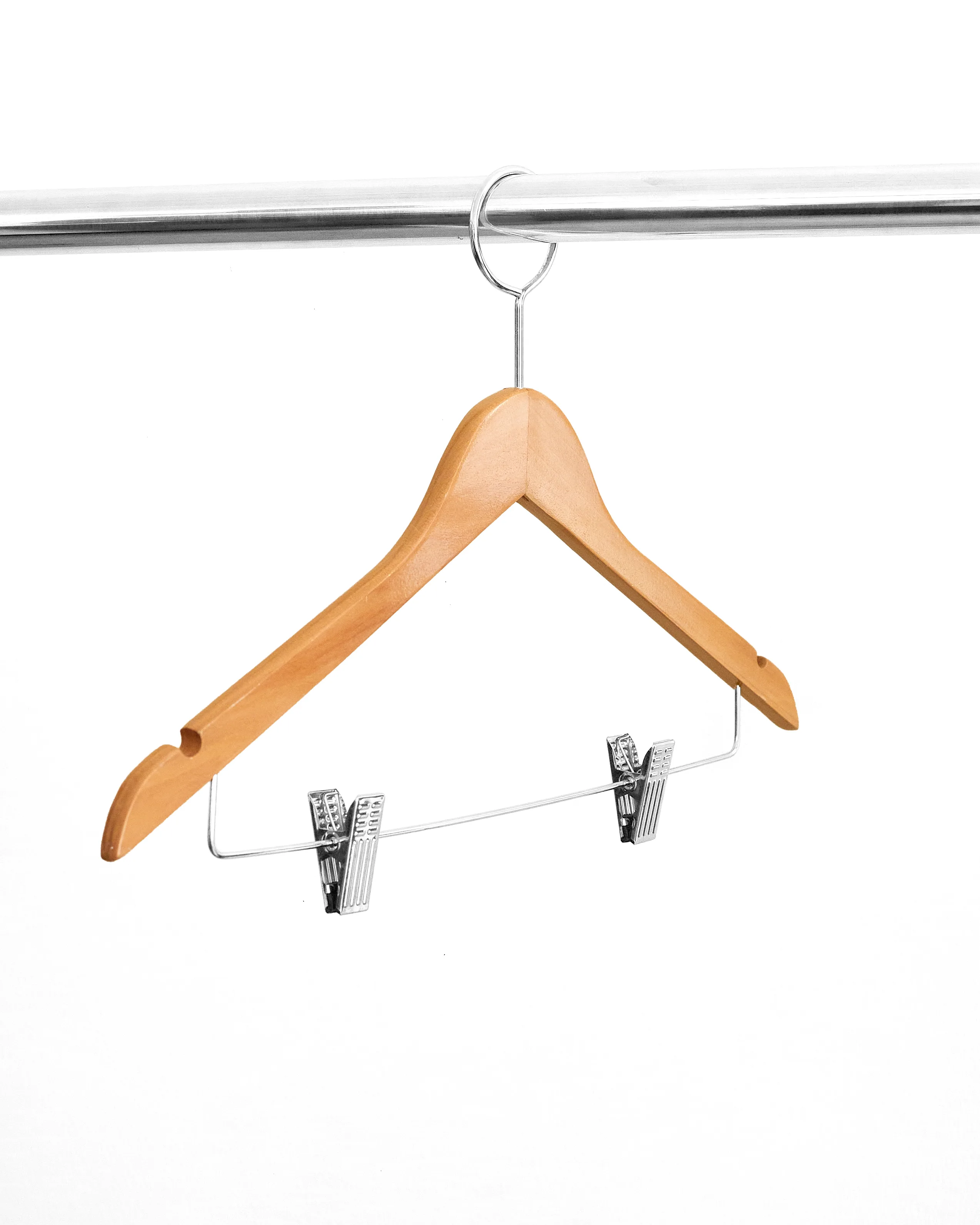 Wooden Anti-Theft Skirt Hanger
