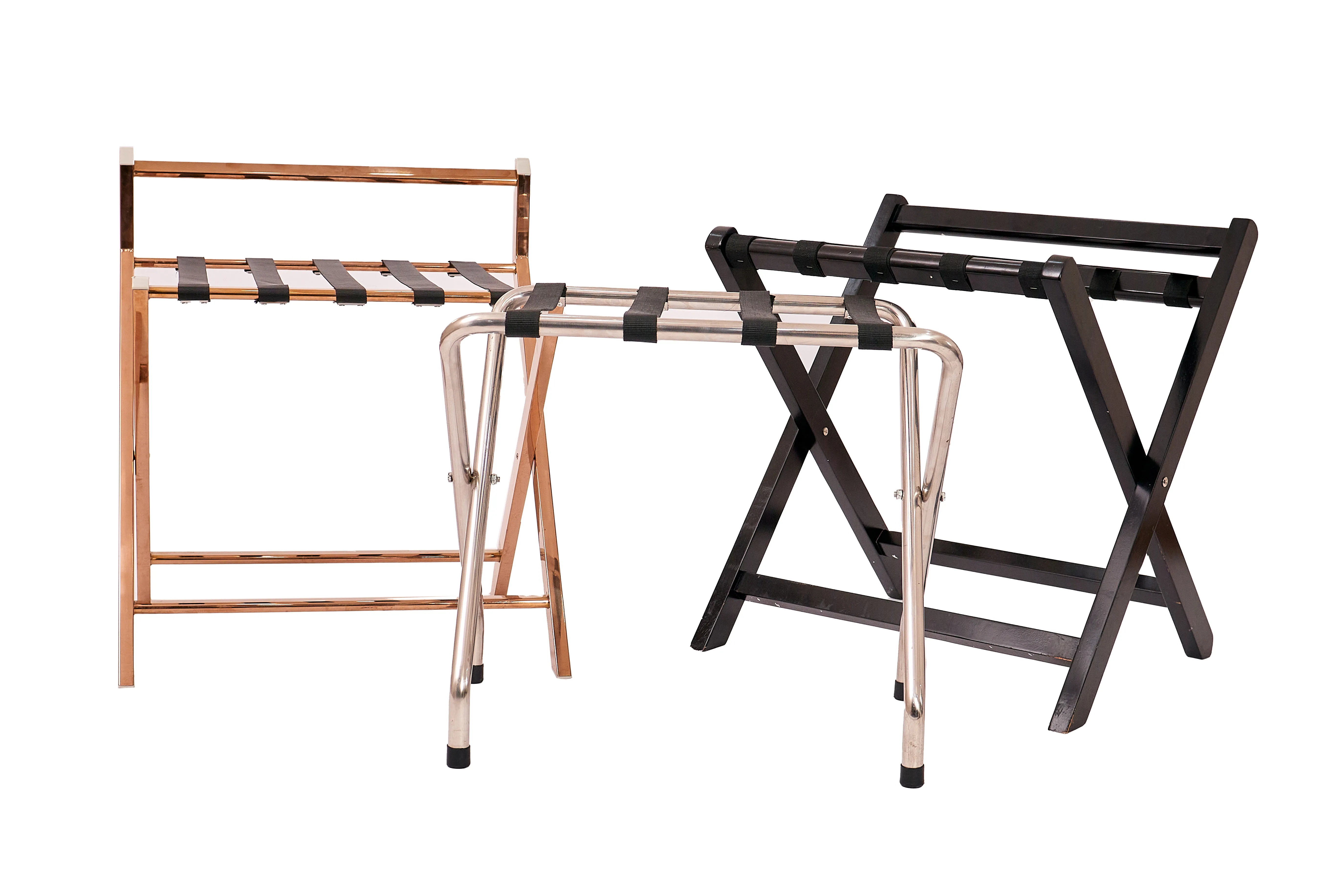 Rosegold Stainless Steel Luggage Rack