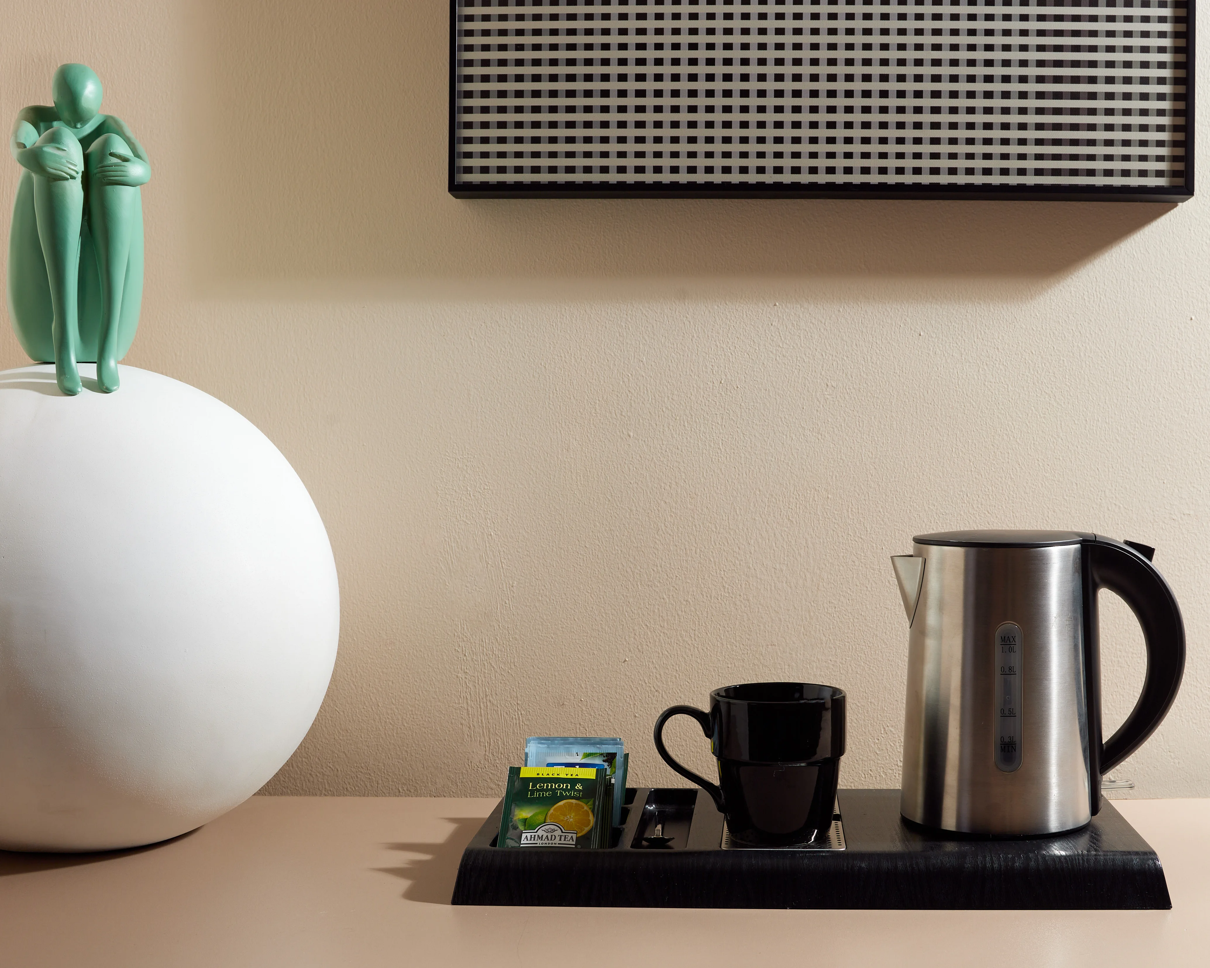 0.6L Tulip Electric Kettle and P Tray Set