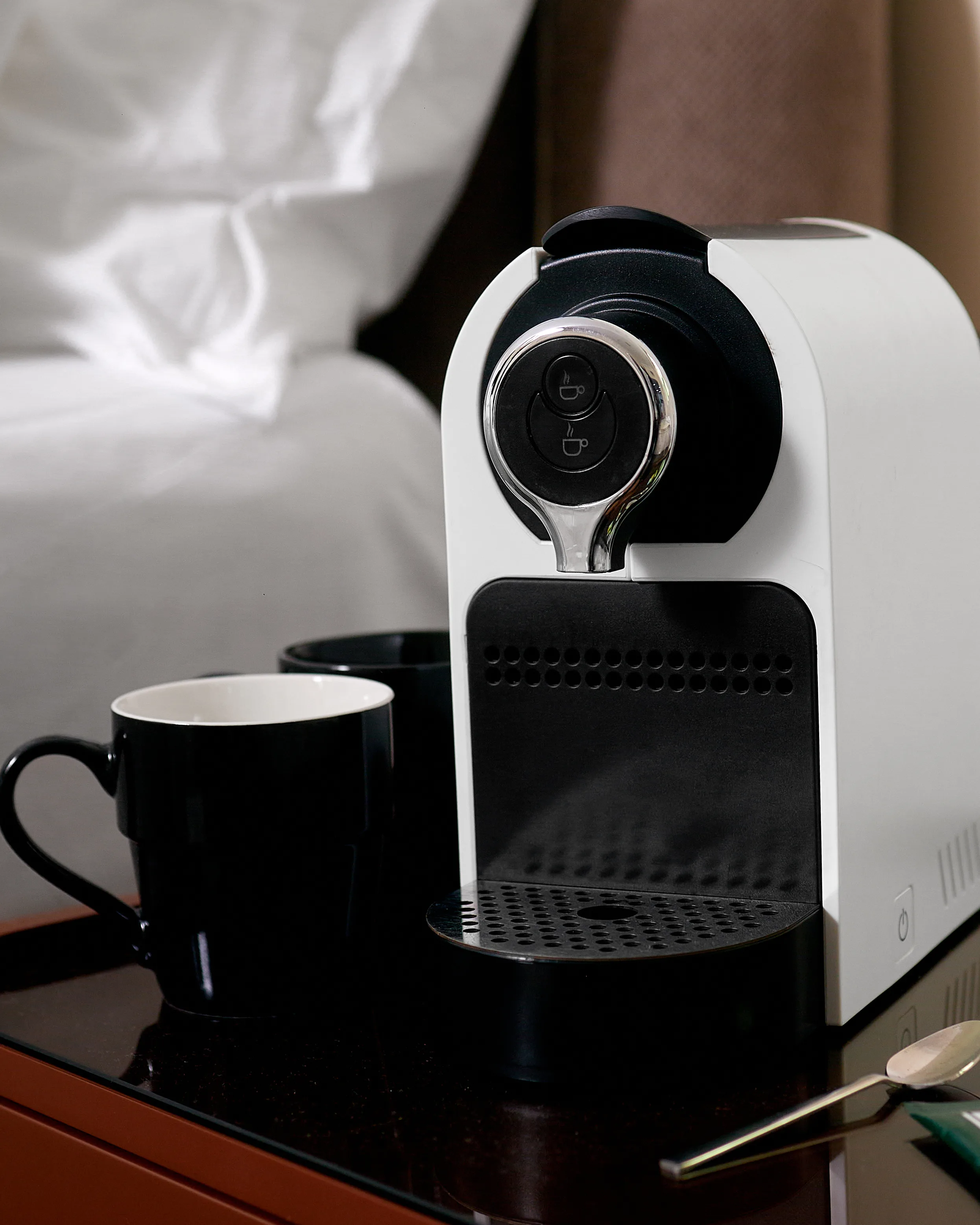 Black Capsule Coffee Machine