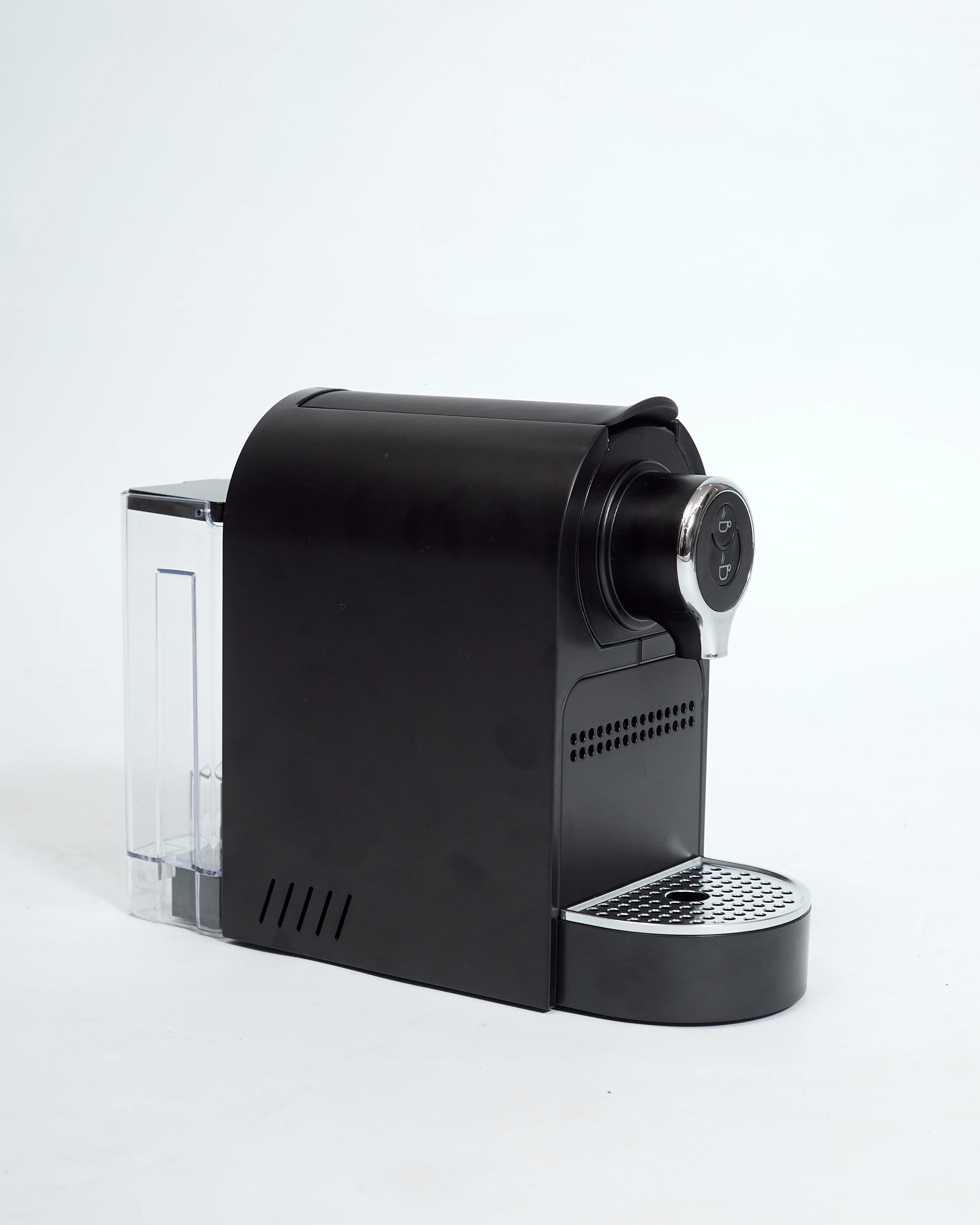 Black Capsule Coffee Machine