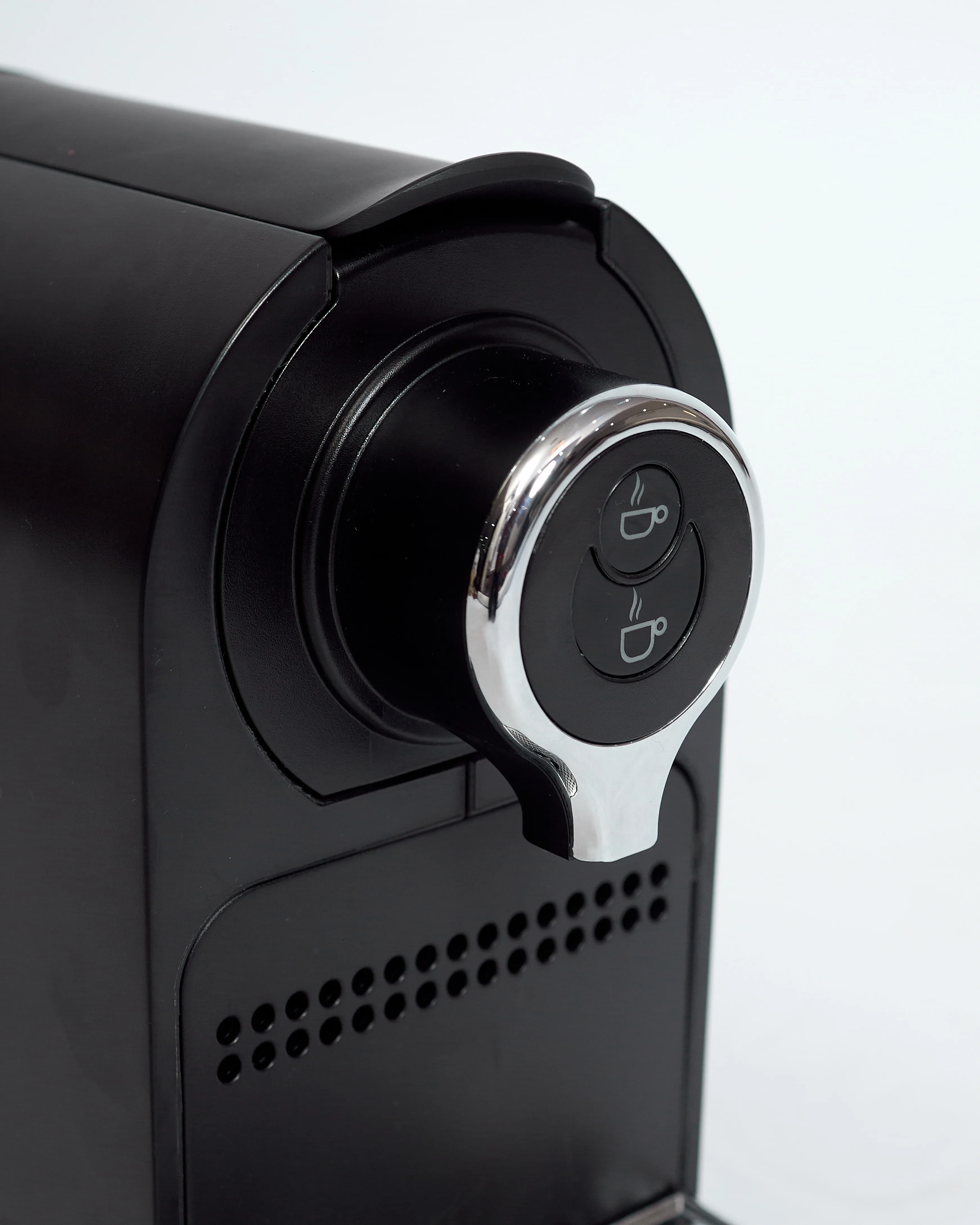 Black Capsule Coffee Machine