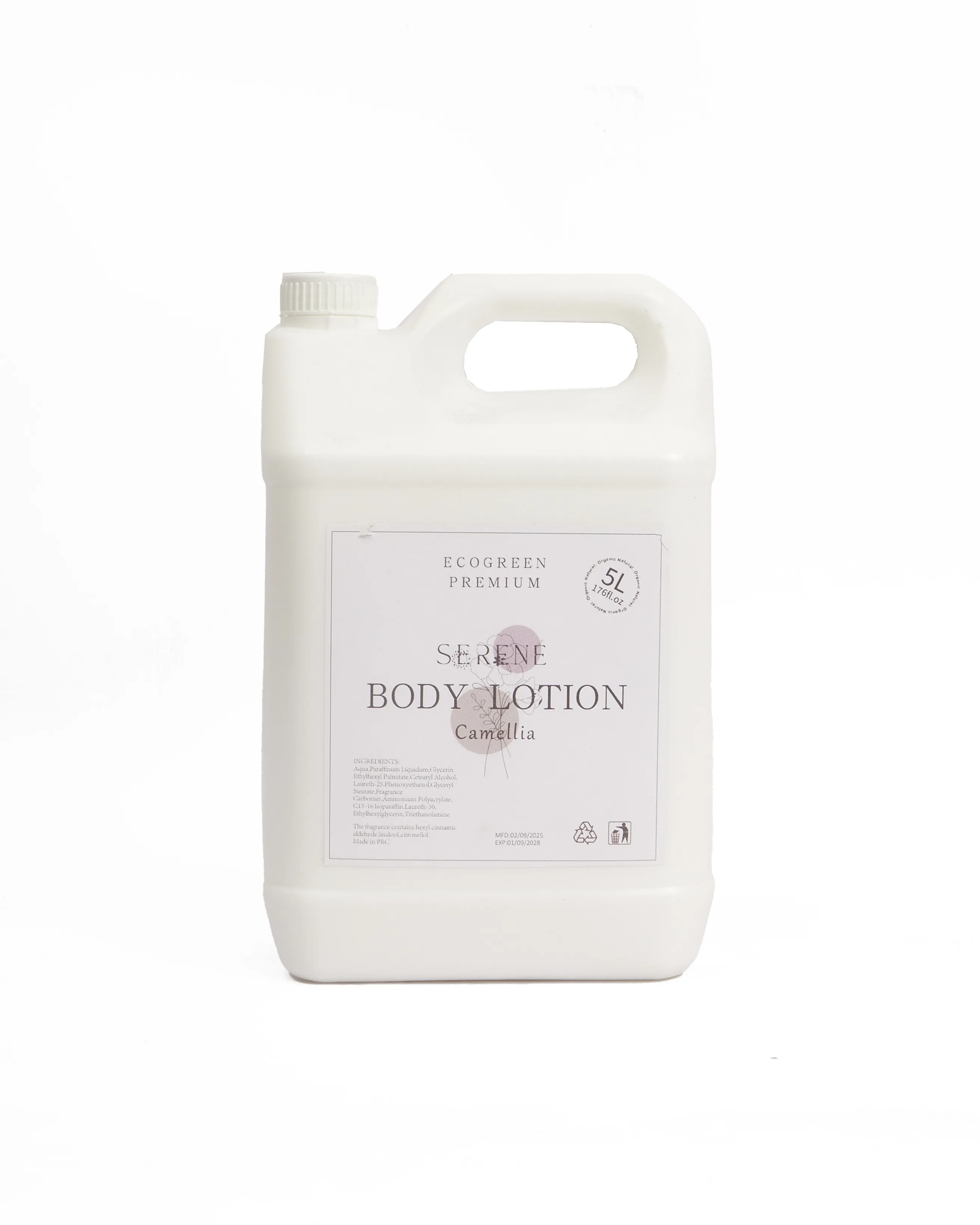 5L Body Lotion Refill Keg