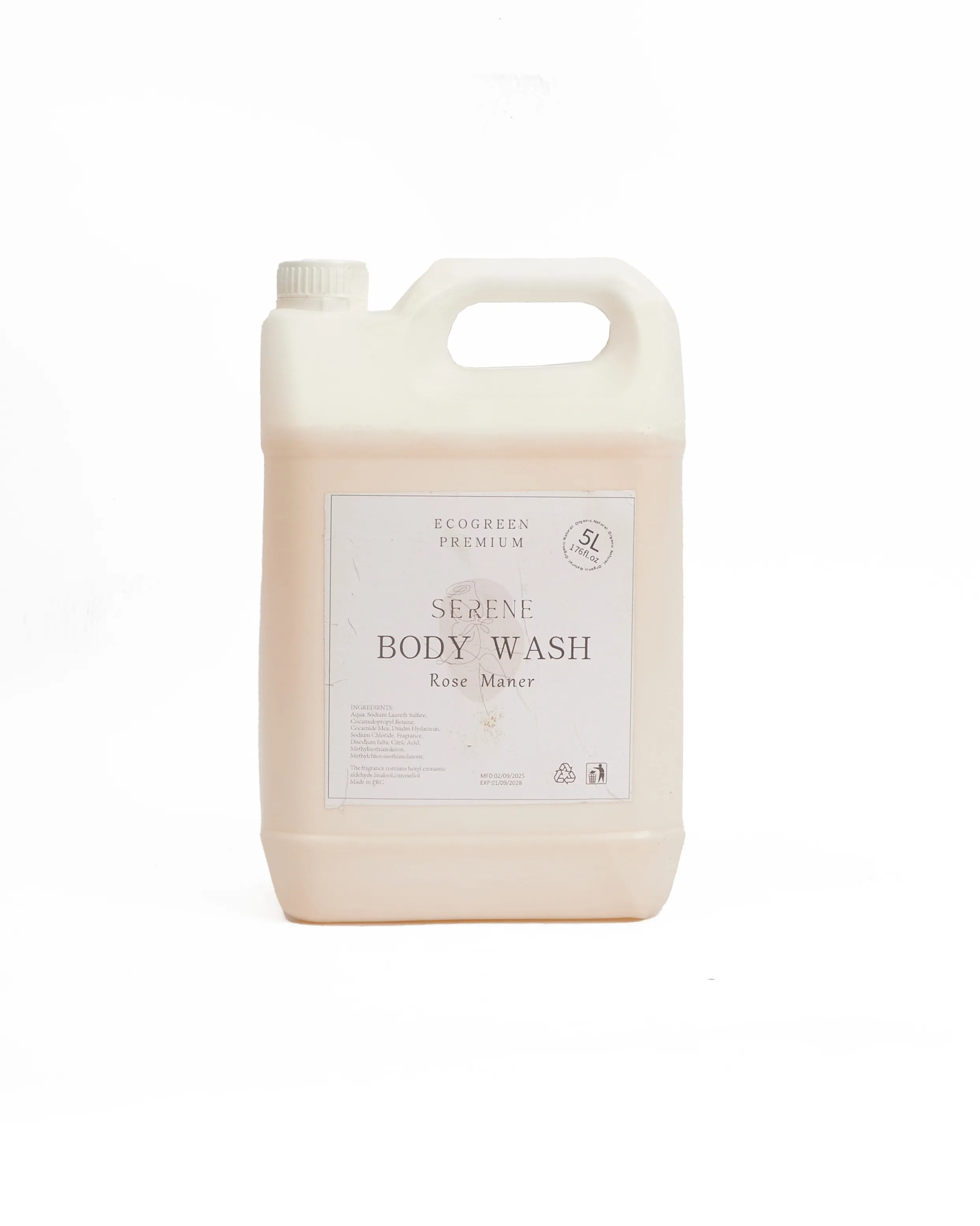 5L Shower Gel Refill Keg