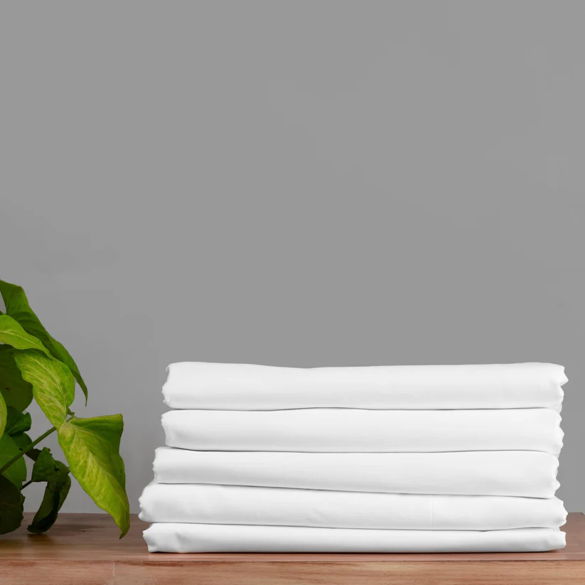 100% Cotton Fitted Sheet - Solid